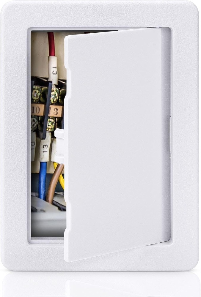 4 x 6 Inch Drywall Access Panel - Durable Reinforced Plastic Removable Door