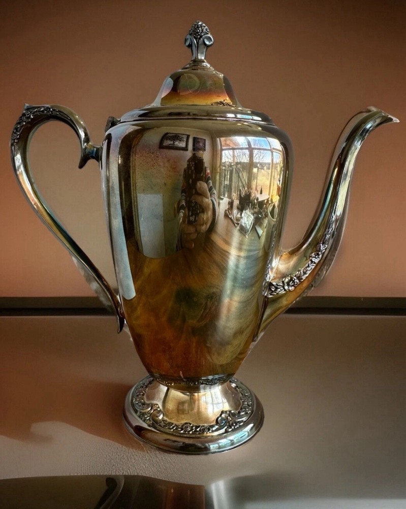Vintage Rogers & Bro. Silver Plated Teapot