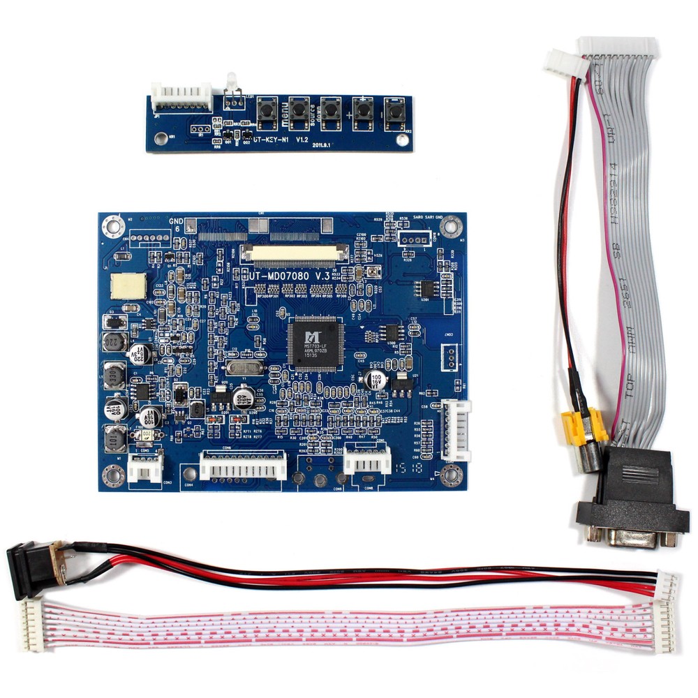 VGA AV LCD Controller Board For 8" EJ080NA-05A EJ080NA-05B 800x600 LCD Screen