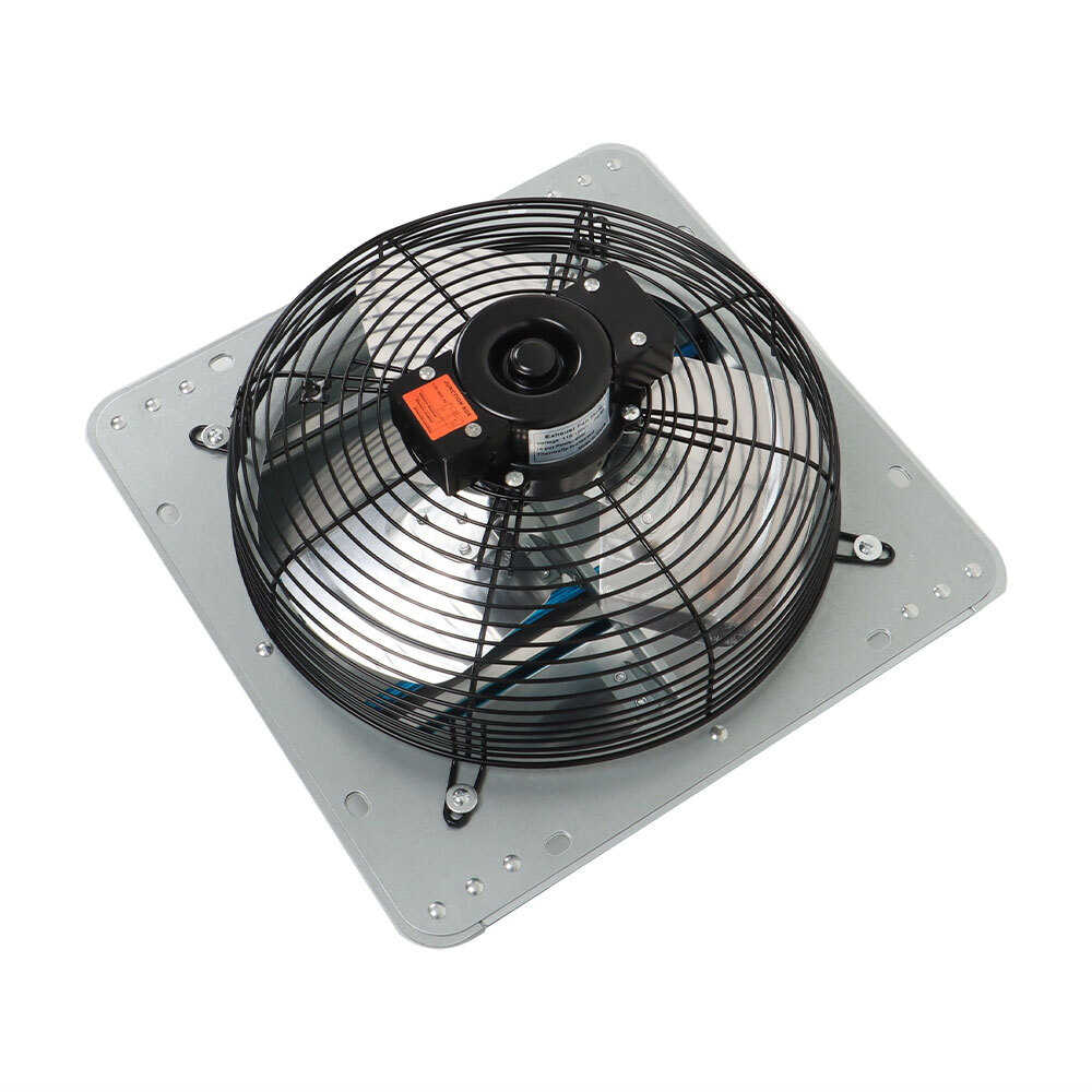 12" Shutter Exhaust Fan Automatic Shutters, Speed Control Workshop Multipurpose