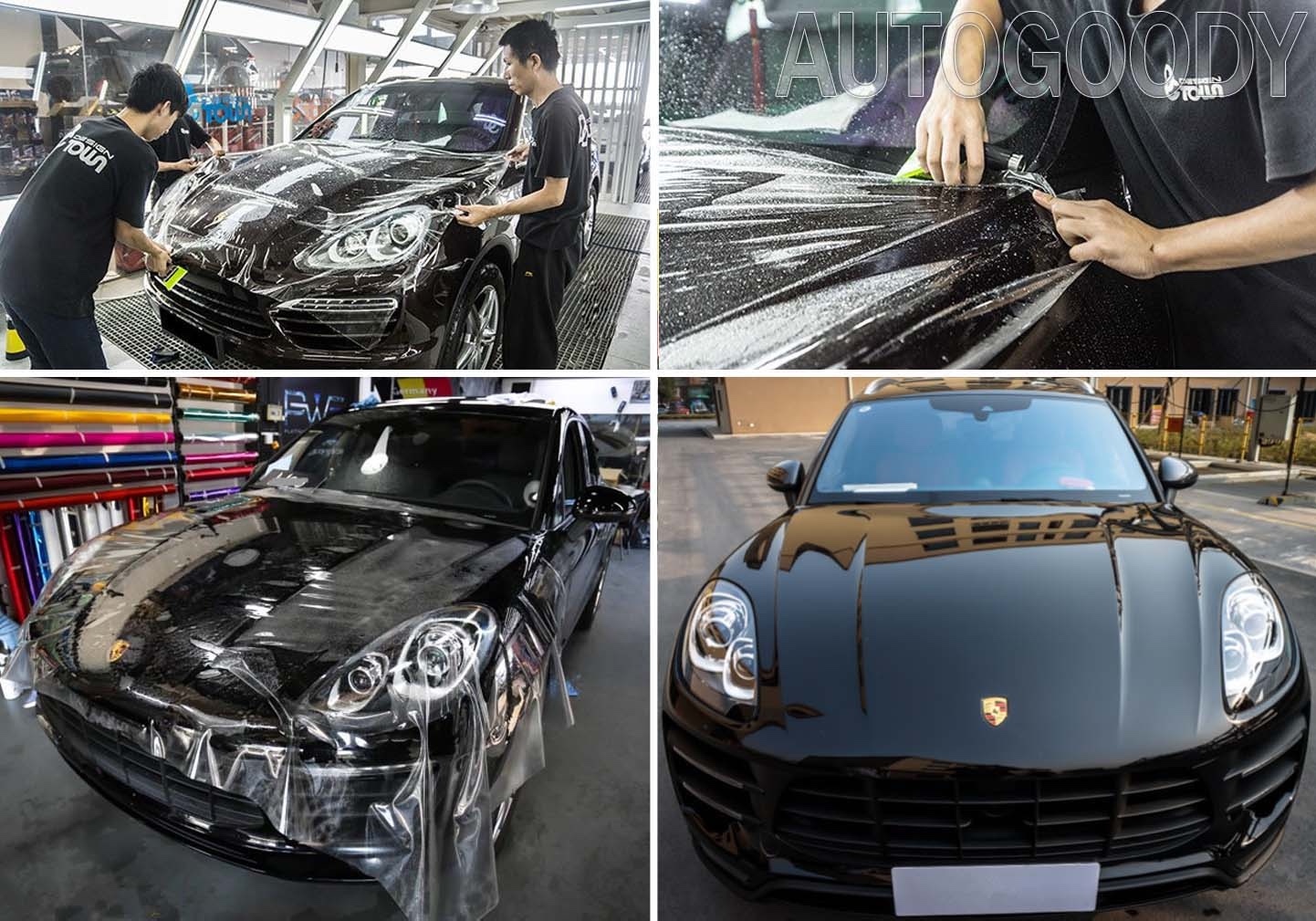 Clear Bra Paint Protection Vinyl Film Wrap Transparent Car Paint Scratch Shield