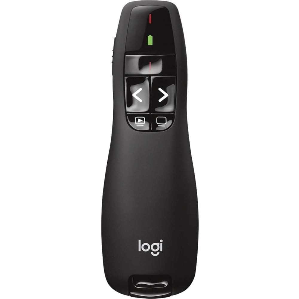 USB PowerPoint Clicker with Wireless Connectivity and Quick-start Guide