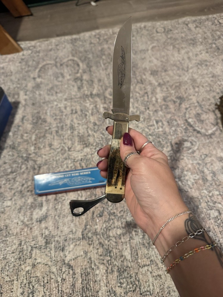 Second Cut Stag Series Knife