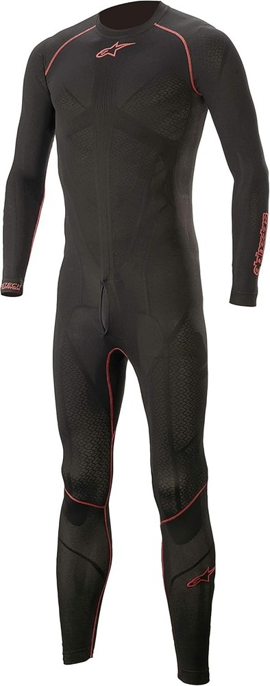 RIDE TECH LITE 1PC UNDERSUIT (M/L, BLACK RED)