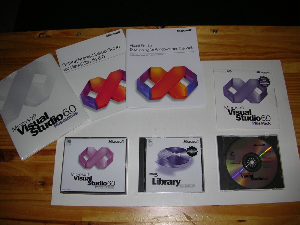 Microsoft Visual Studio 6.0 Professional Edition Upgrade