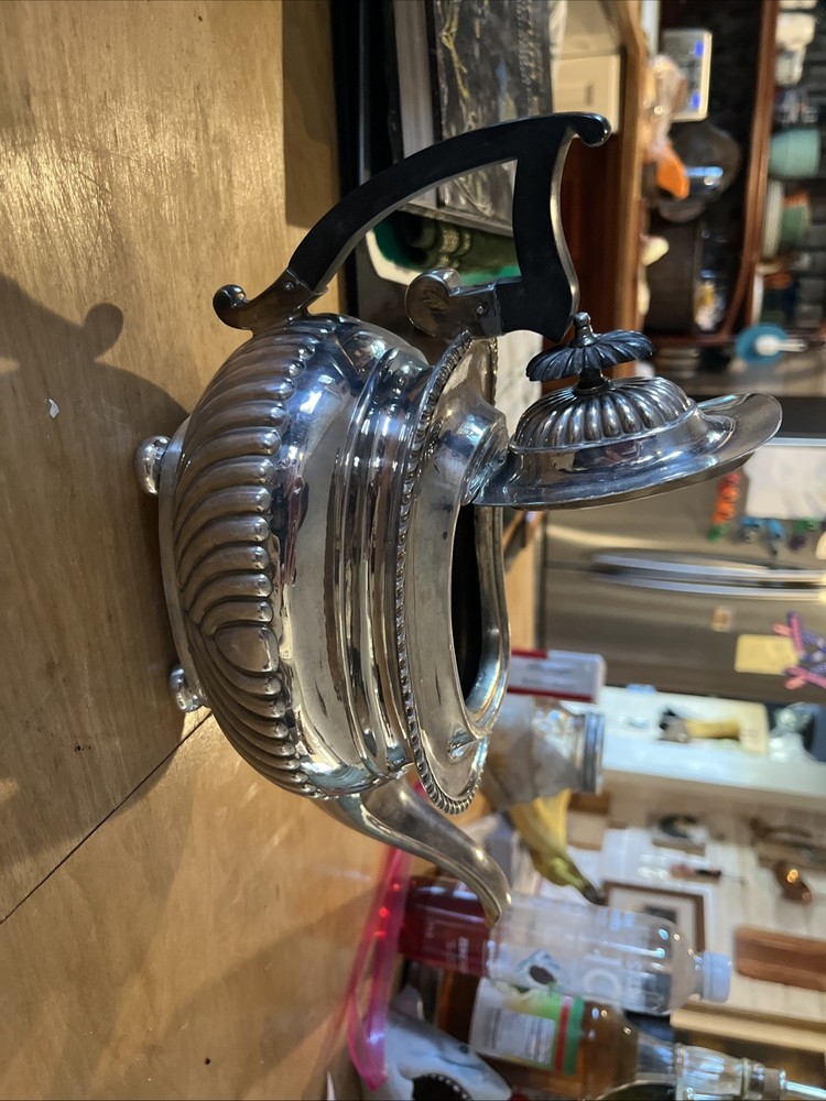 4 Pc 19th C. Sheffield Silver Plate Tea And Coffee Set