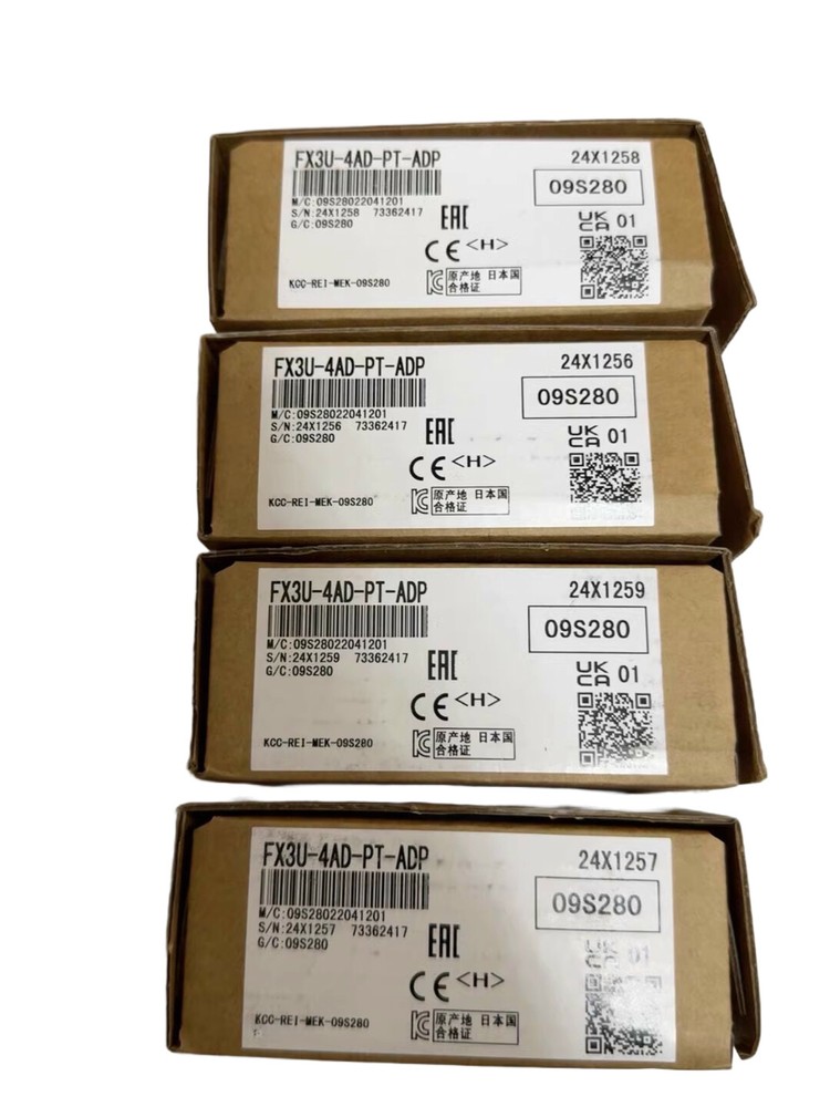 1pcs Mitsubishi FX3U-4AD-PT-ADP PLC Module