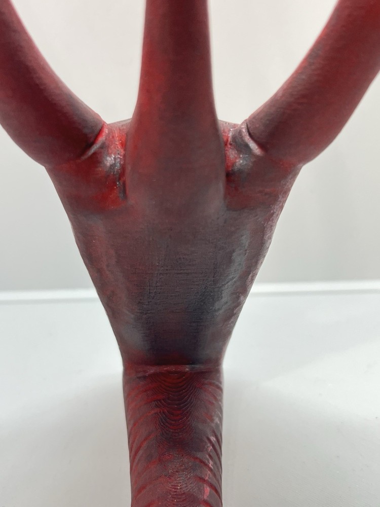 Ruby Dragon Claw Inspired By The Game Skyrim Is Hand Painted