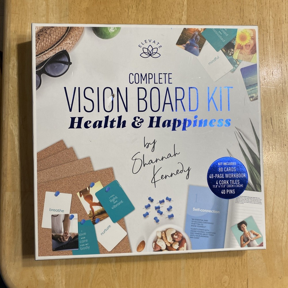 Hinkler Elevate Health Happiness Vision Board Complete Set