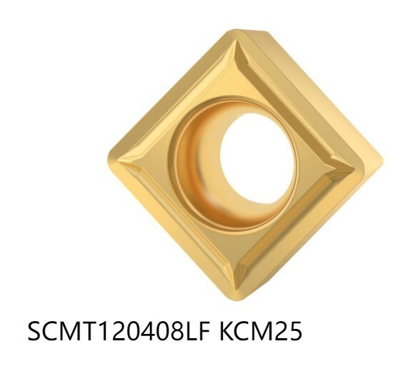 5 PCS  ORIGINAL  INSERTS    SCMT120408LF KCM25