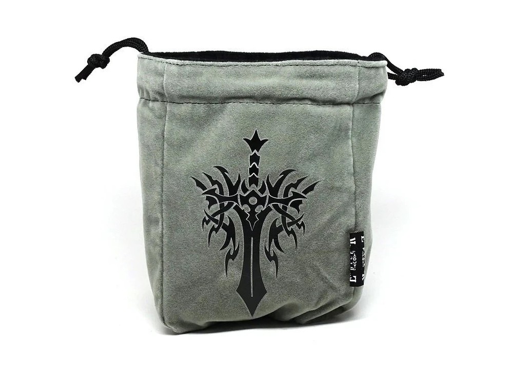 Easy Roller Dice Co. Sword Reversible Microfiber Self-Standing Large Dice Bag