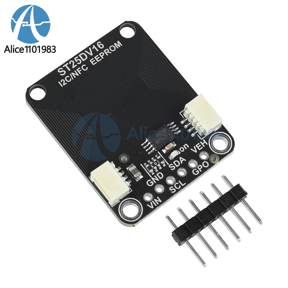 ST25DV16K I2C RFID Dynamic Tag Module Compatible with STEMMA QT/Qwiic Interface