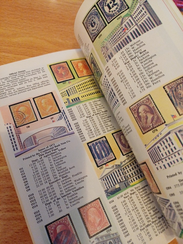 Stamps & Stories 1975 US Postage Stamp Value Book History Told In Stamps BOOK