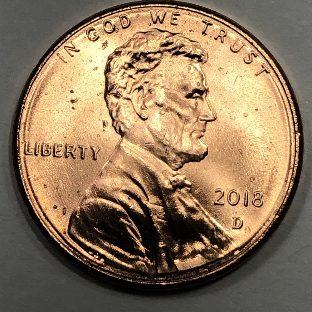 2018 P&D - Lincoln Shield Cent Set