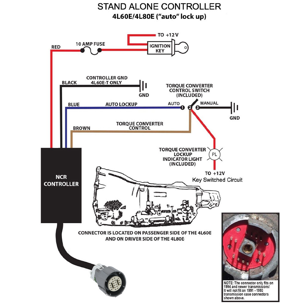 No Computer Need Stand Alone Controller Manual Shifter Microcontroller For 4L60E