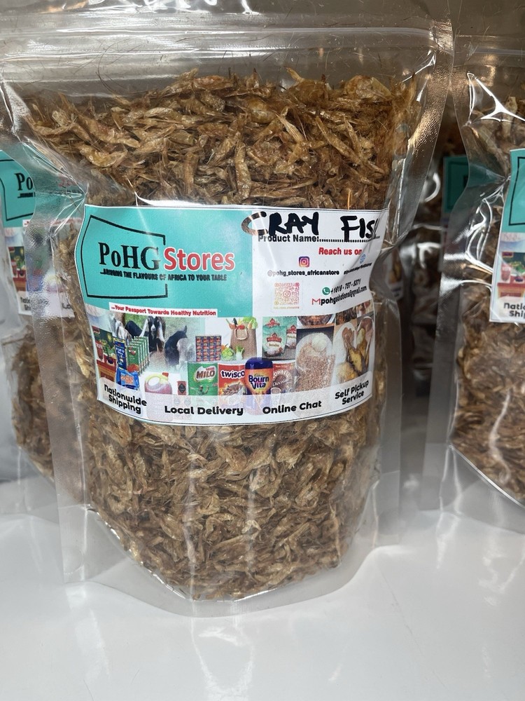 Clean Nigeria Crayfish/4oz