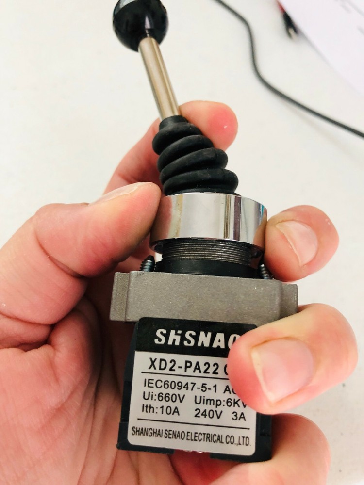 2-Position Wobble Switch Joystick Controller, Return Spring