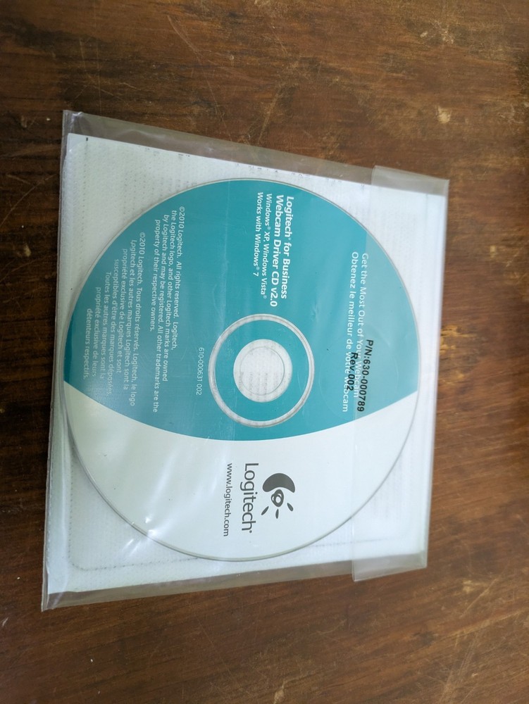 Logitech B910 HD Webcam Carl Zeiss Tessar Lens Black