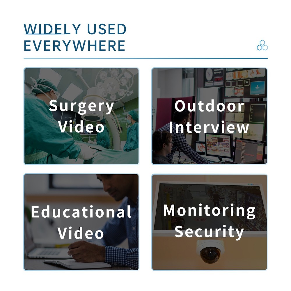 HDMI Video Decoder H.264 H.265 SRT/RTSP/RTMP/UDP LAN Decoder HD Live Streaming