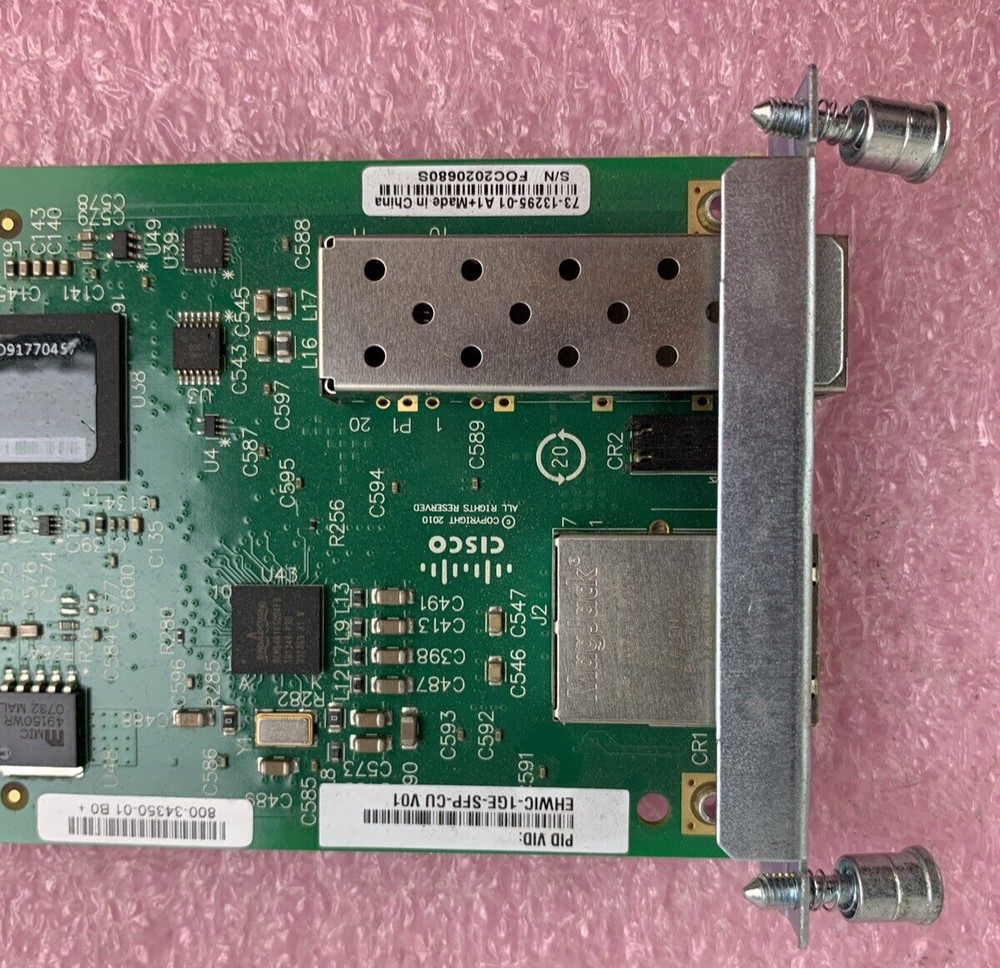 Cisco 800-34350-01 Enhanced High-Speed Wan Interface Card Tested