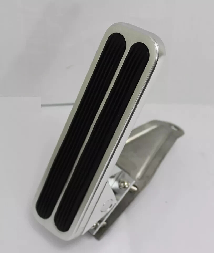 Street Rod Floor Mount Gas Pedal w/36" Throttle Cable & Bracket Spring Set