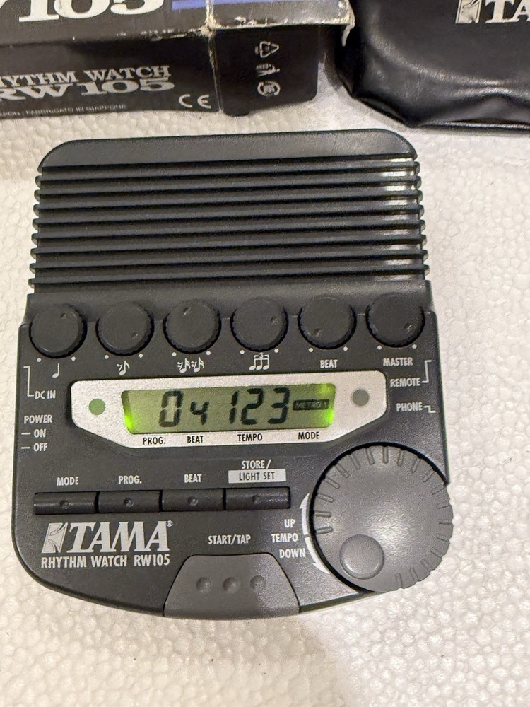 TAMA RHYTHM WATCH RW105 Open Box