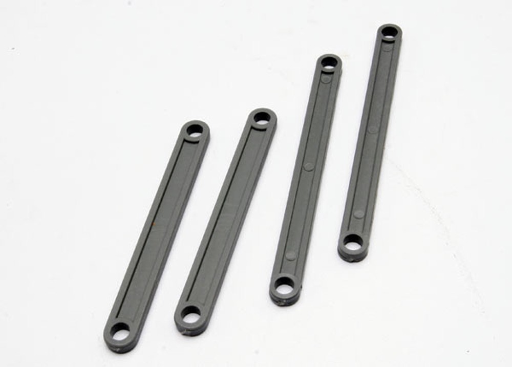 Traxxas 3641A -  Front & Rear Plastic Camber Link Set, Non-adjustable, Grey