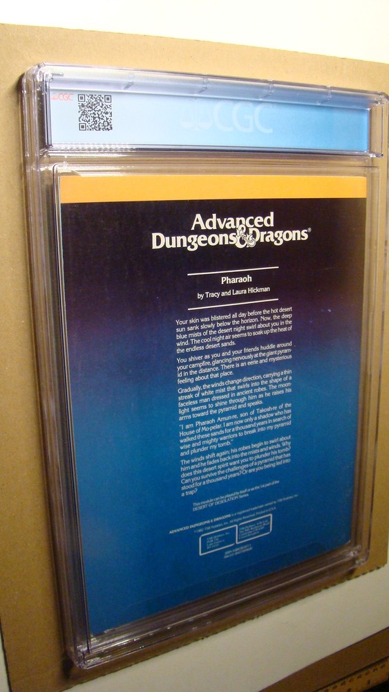 MODULE I3 - PHARAOH *CGC 7.5 WHITE* DUNGEONS DRAGONS 1ST PRINT