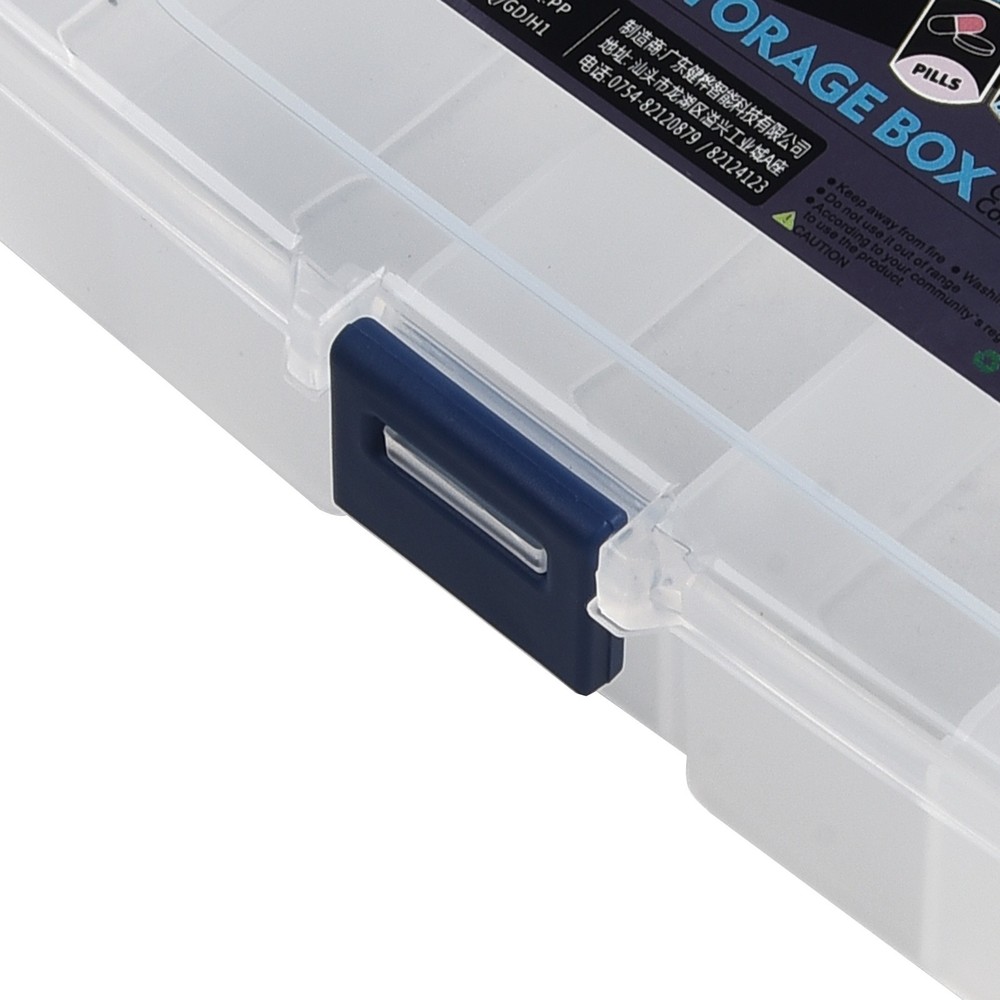 Screws Box Box Craft Organizer Plastic Small Part Container Translucent