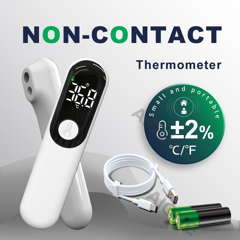 Rechargeable baby handheld mini electronic ear temperature thermometer