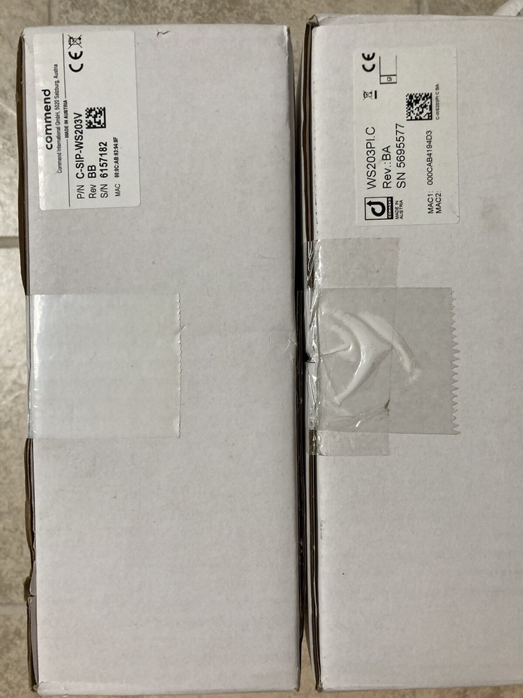 COMMEND WS203PI.C Surface Mount Kit Wallmount Intercom Station