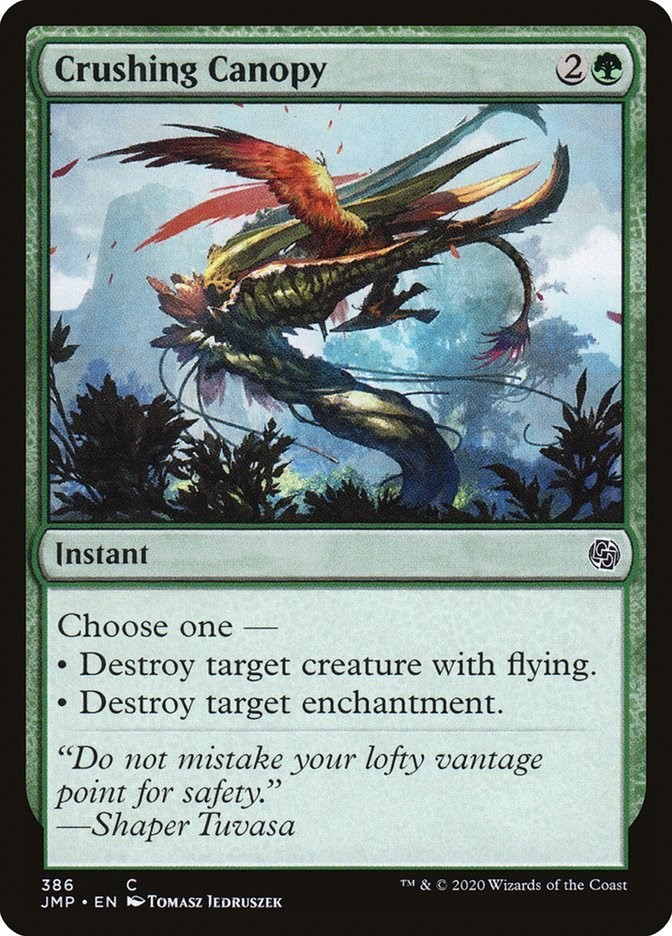 Crushing Canopy Jumpstart 386 MTG LP