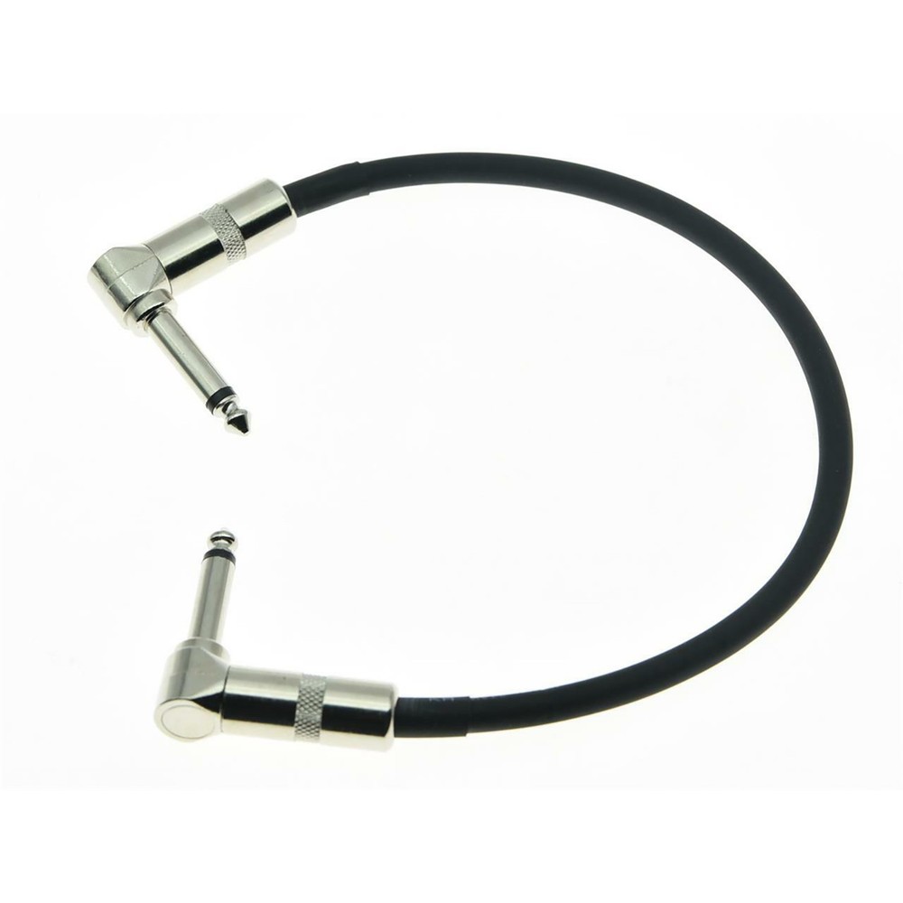 Right Angle 30cm Guitar Effect Pedal Cable Effects Patch Cord Pedal Cable A
