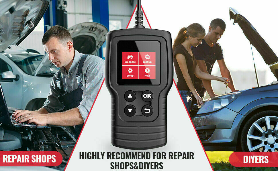 THINKCAR CR17 OBD2 Scanner OBD Code Reader Diagnostic Tool Check Engine Fault US