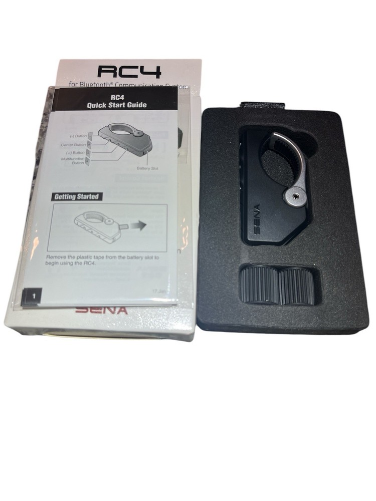Sena RC4 4-Button Handlebar-Mount Remote Control for Sena Communication Devices
