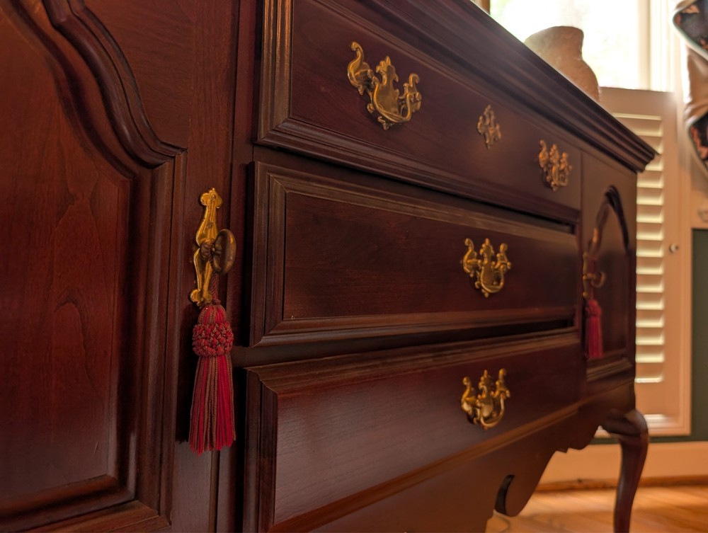 Antique Buffet Table