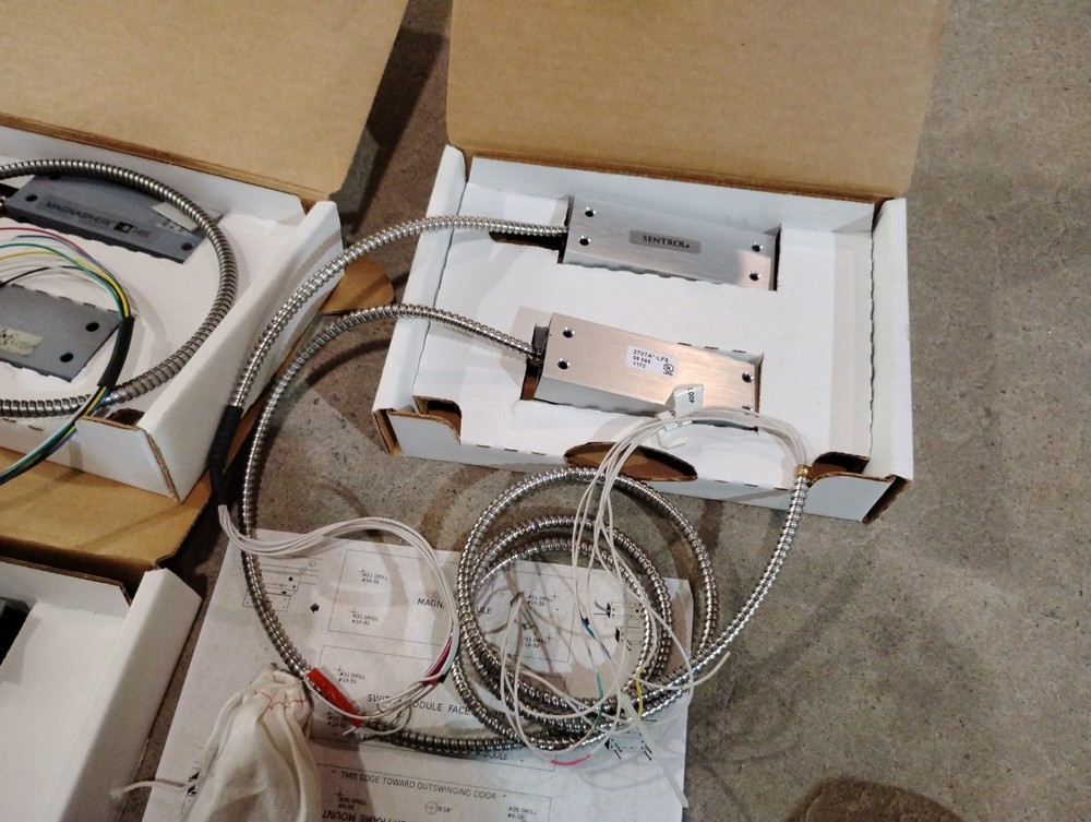 Magnasphere & Sentrol High Security Magnetic Contact Components