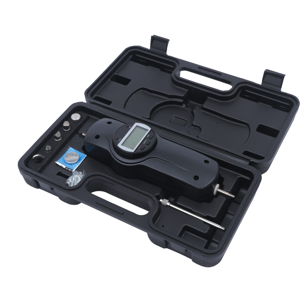 Digital Force Gauge Push & Pull Force Meter Tester Dynamometer Tool 110LBS USA