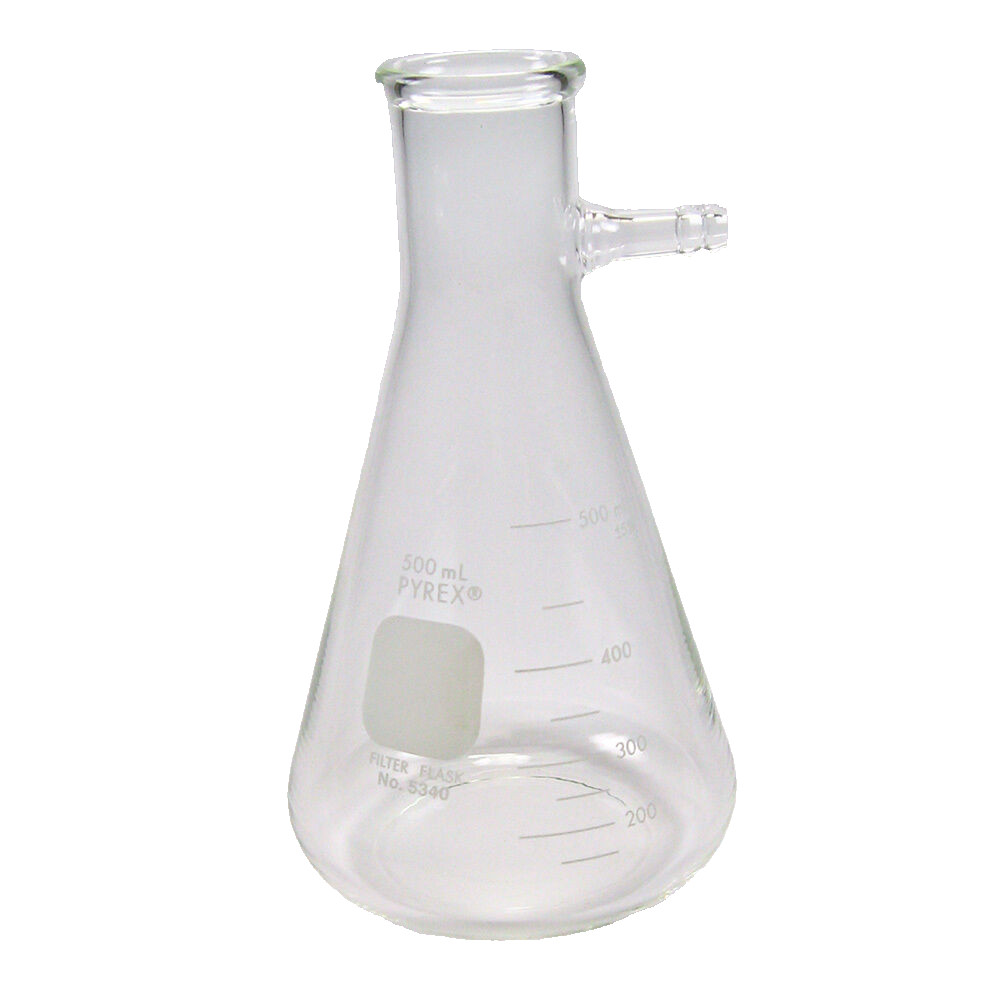 Vacuum Filter Flask, 500mL, Pyrex Series 5340