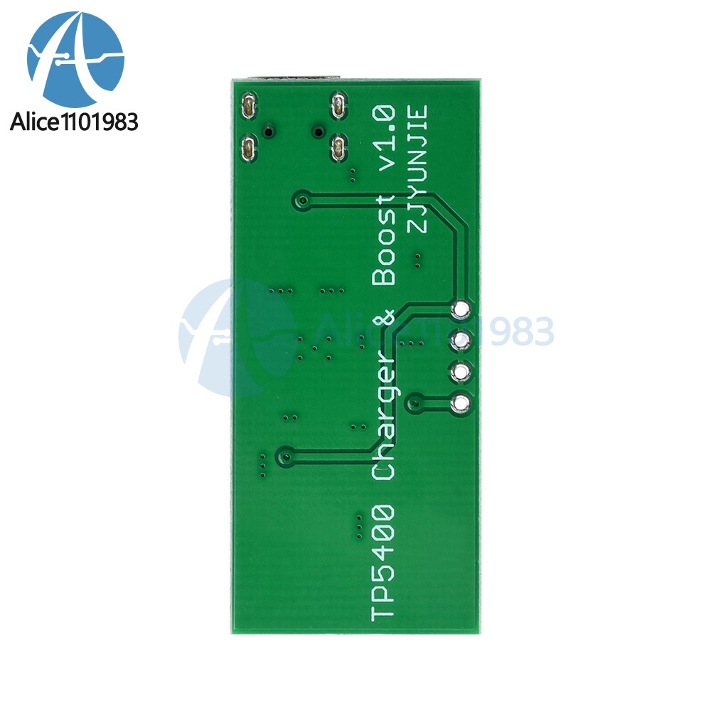 TP5400 1A Li-ion Battery Charging Module 5V Boost Control Module for Power Bank