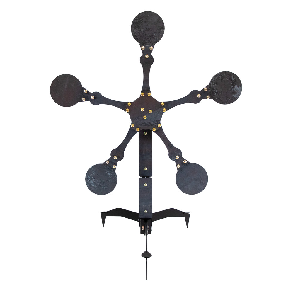 3/8" AR500 Texas Star - Spinning Reactive Target