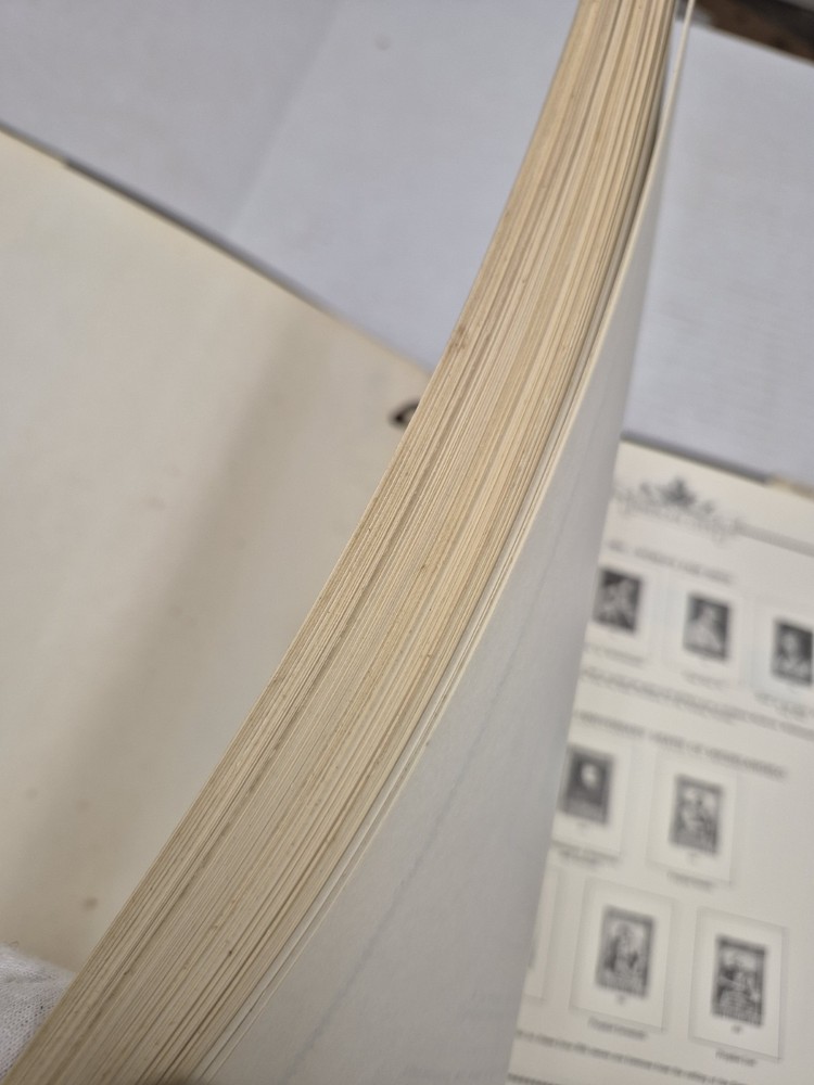 Vatican City Illustrated Album Postage Stamps Roman States 1958 Spiral Bound