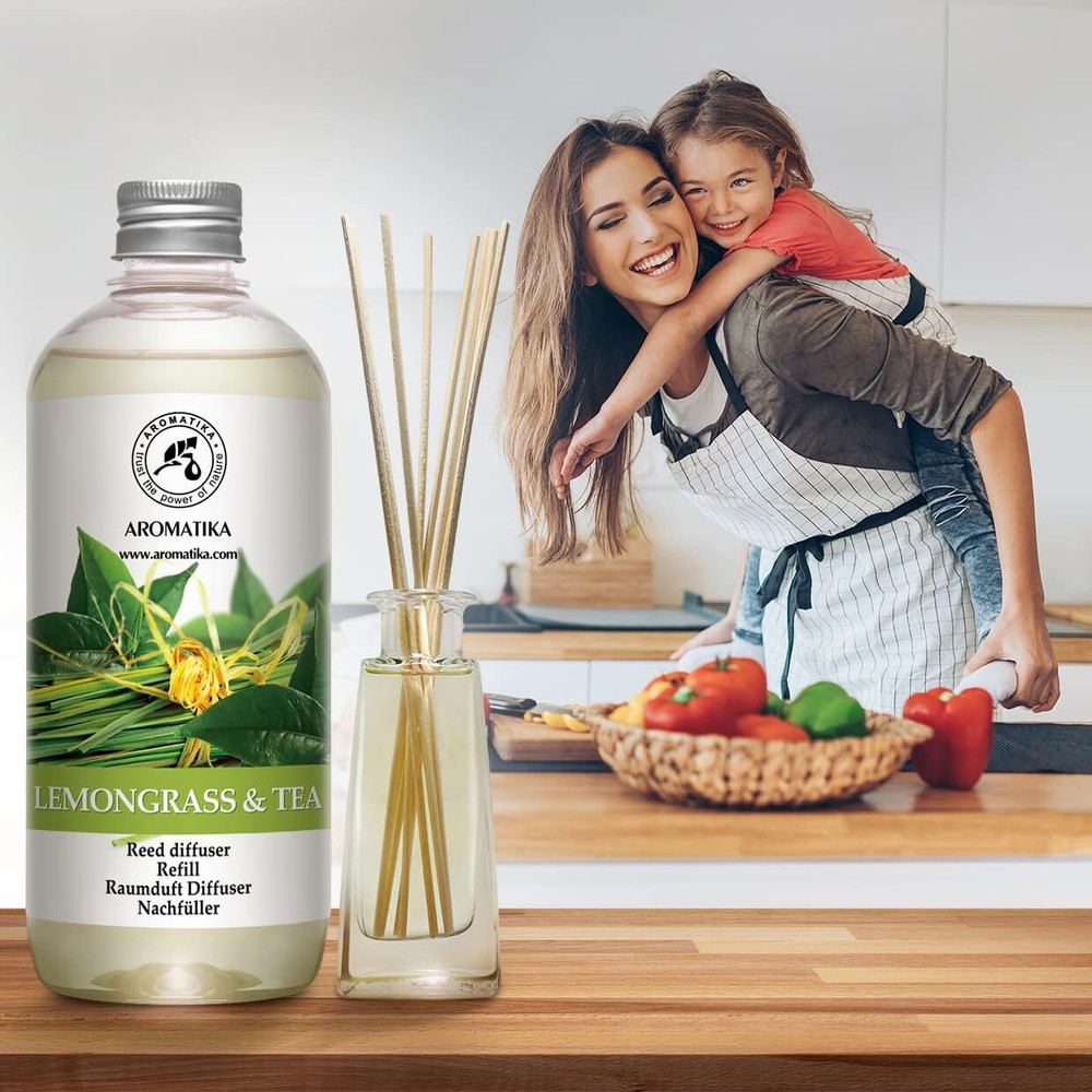 Reed Diffuser Refill Lemongrass - Tea 17.0 Fl Oz - Fragrance Diffuser
