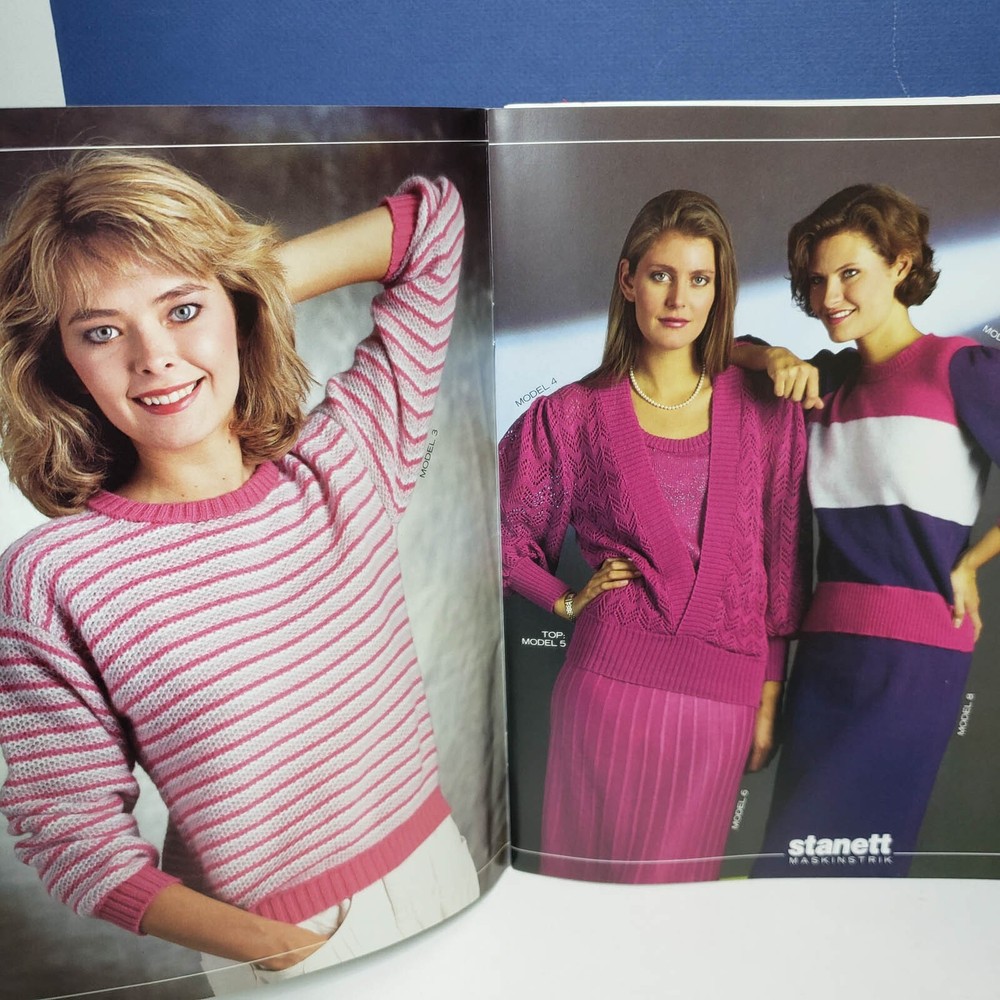 STANETT MASKINSTRIK NR 2 Machine Knitting Patterns Women