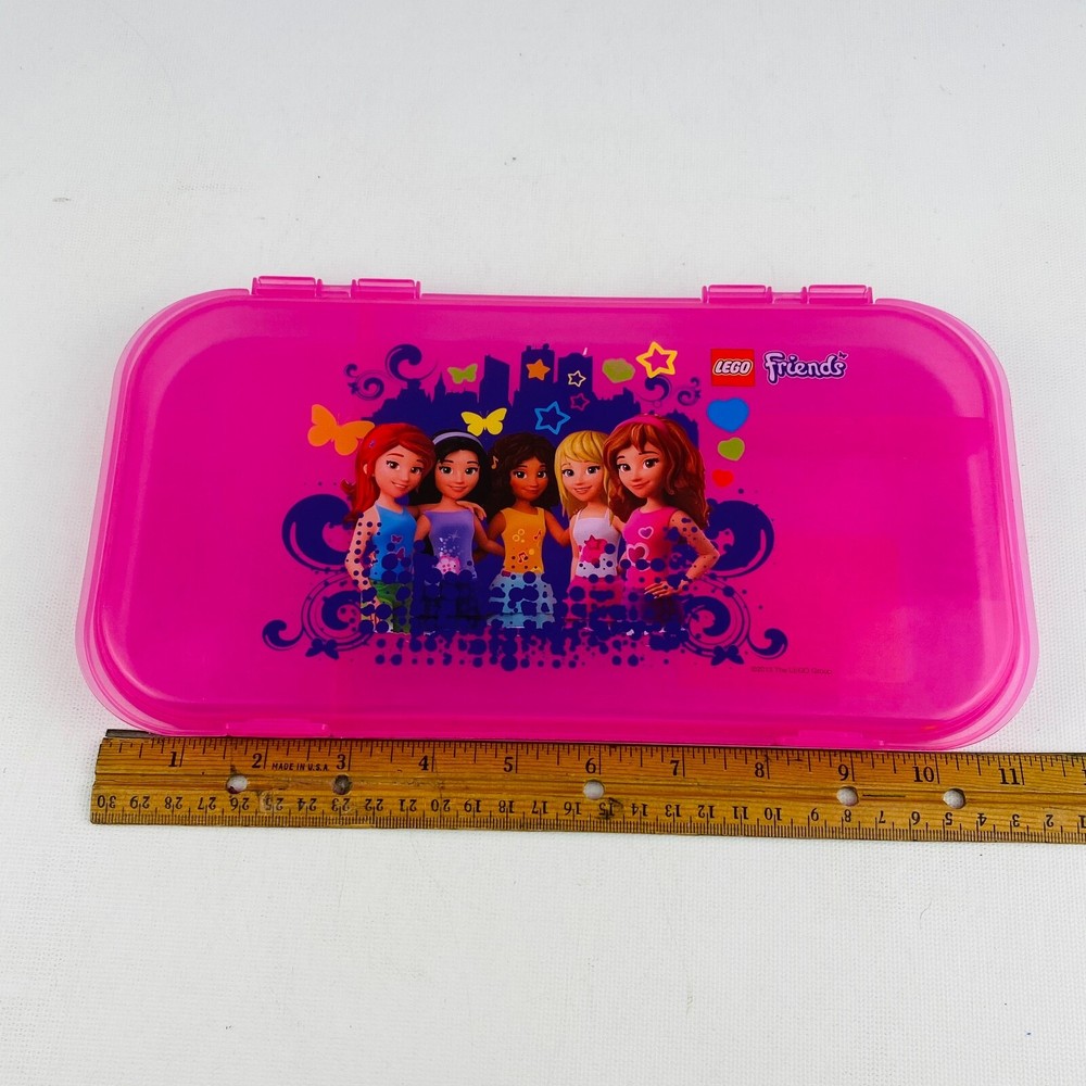 Iris Lego Friends Storage Case Pink Mini Figure Accessory Clutch
