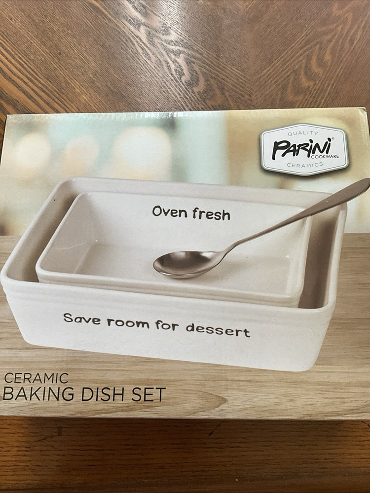 Panini Ceramic Baking Dish Set