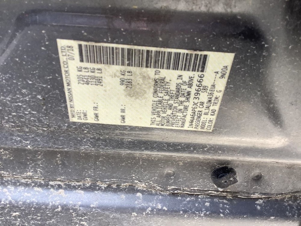 Console Front Floor Fits 16-18 MAXIMA 4644003