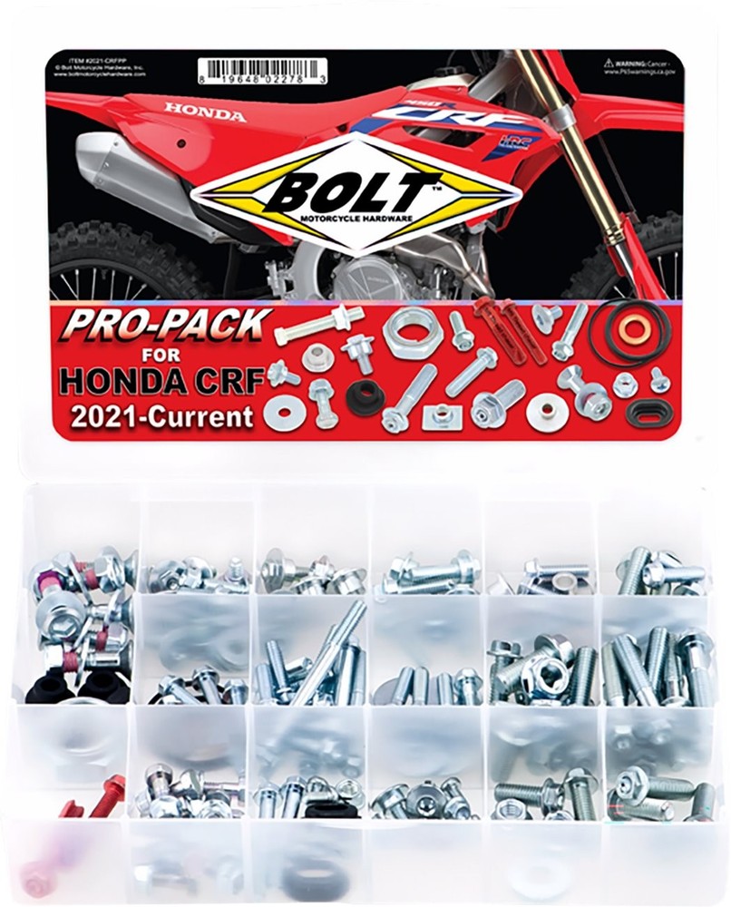 Bolt Pro-Pack Fastener & Hardware Kit (2021-CRFPP)