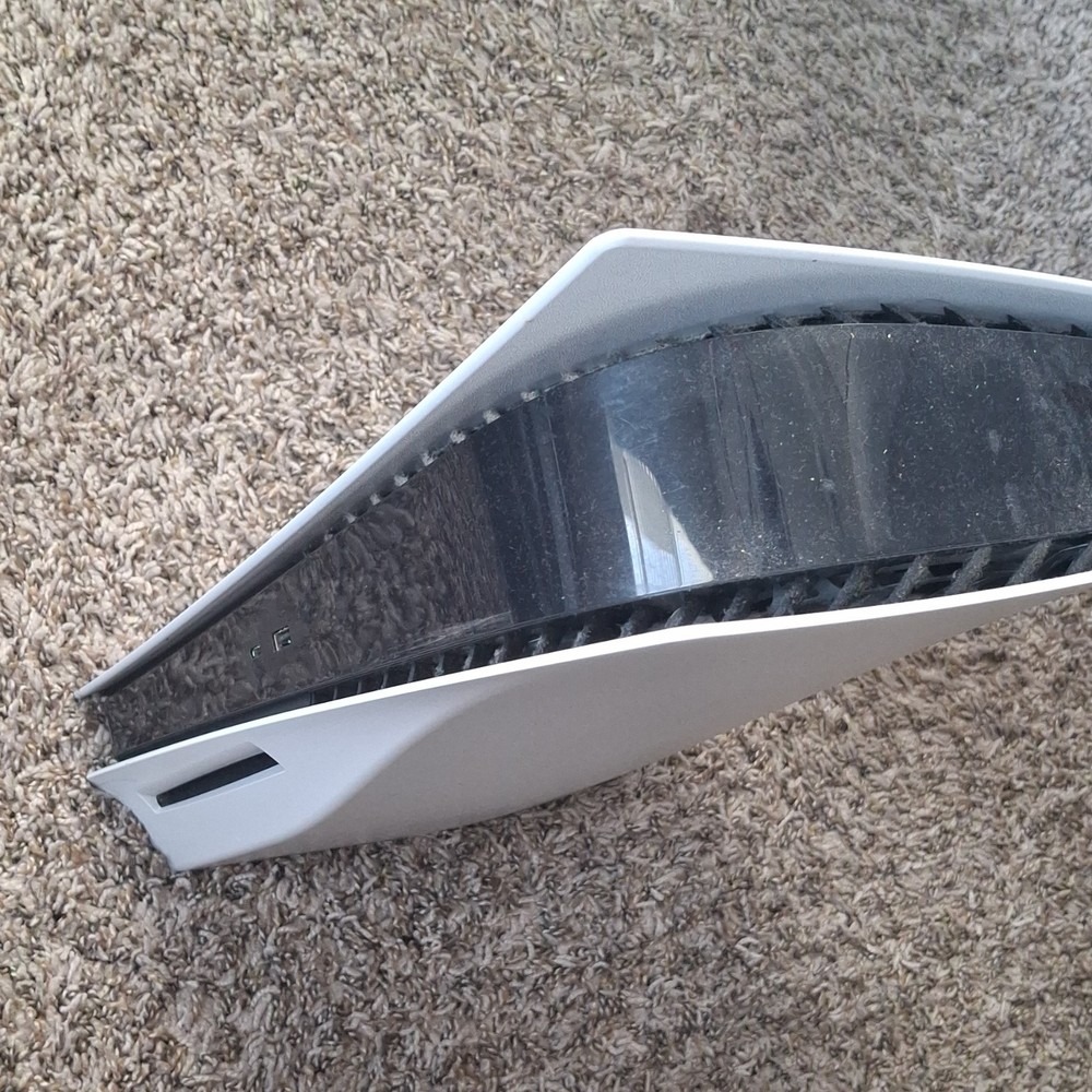 Sony PlayStation 5 White Plastic Faceplate Replacement for Console