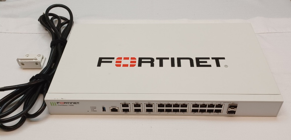 FortiNet FortiGate FG-100E Enterprise Grade Firewall/VPN Security Appliance